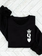 Queen of Hearts Sweatshirt